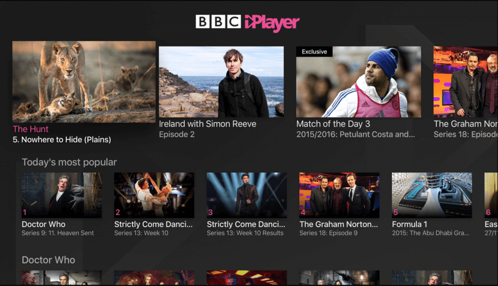 BBC iPlayer with UK VPN