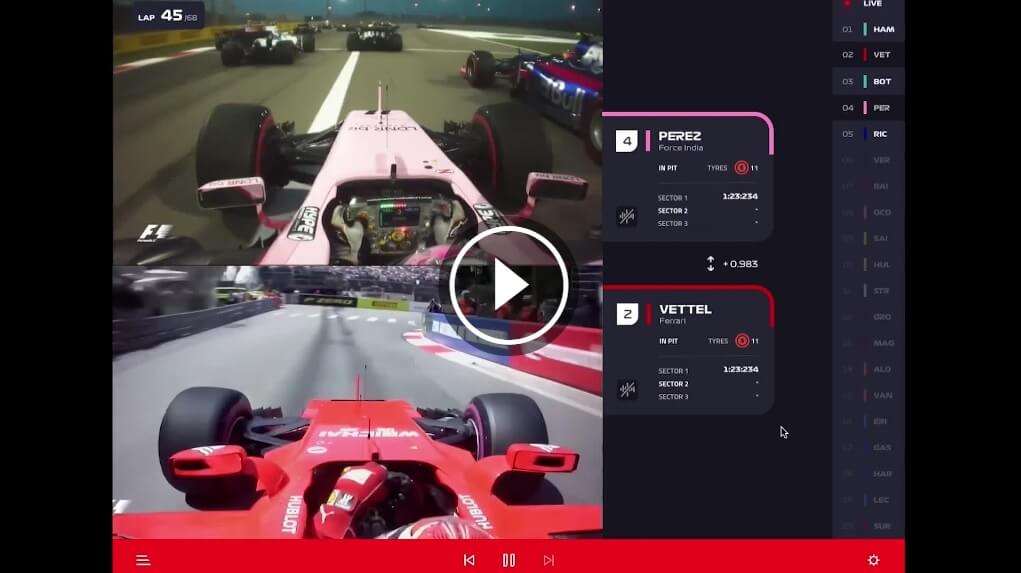 watch F1 TV anywhere