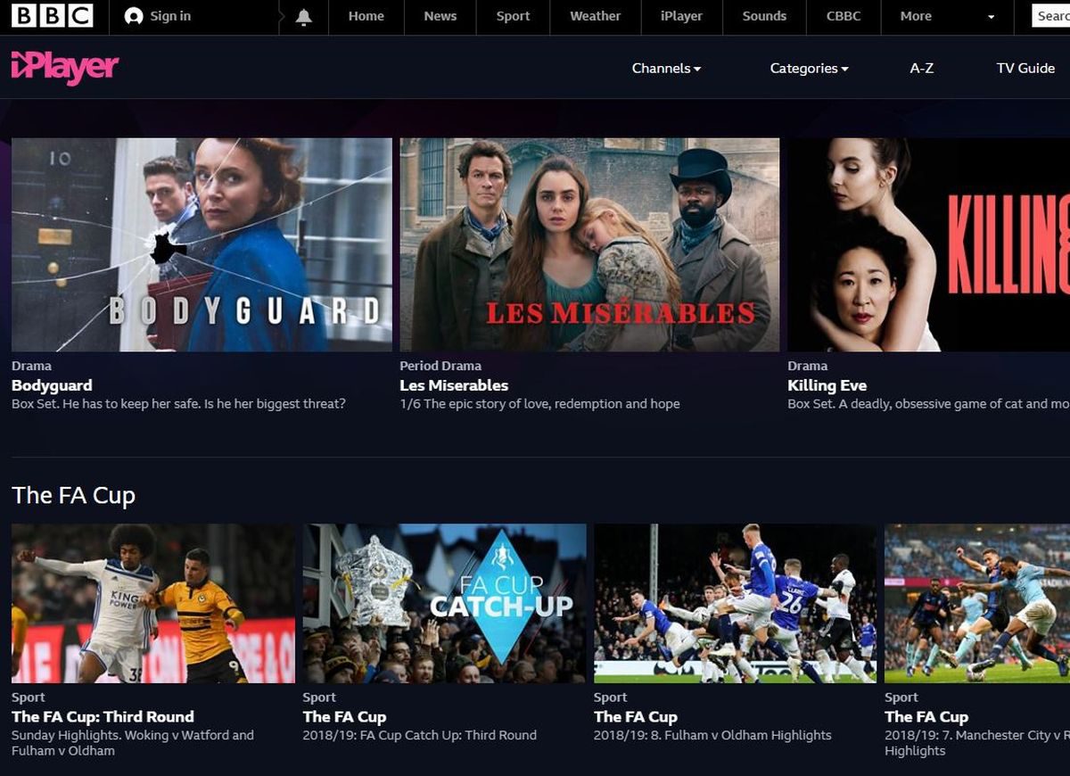 BBC iPlayer VPN