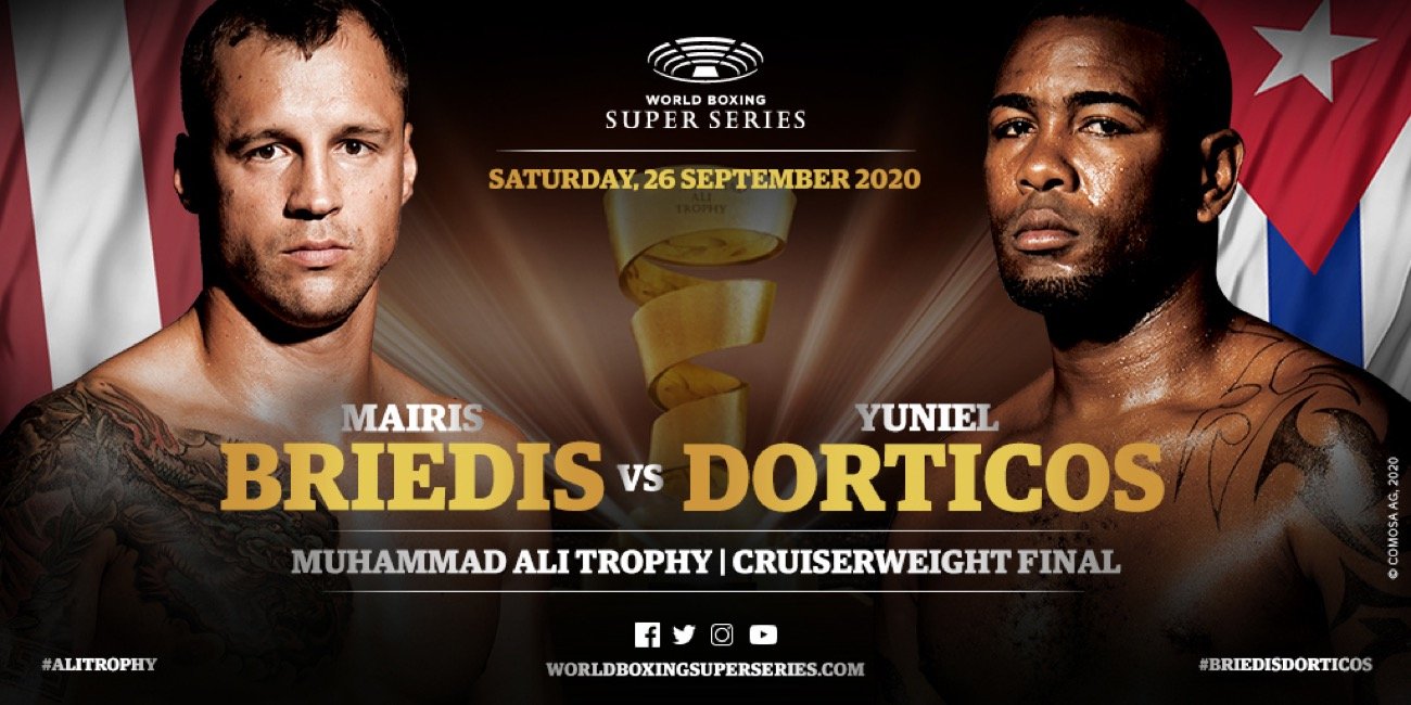 Yuniel Dorticos Mairis Briedis Boxing IPTV stream