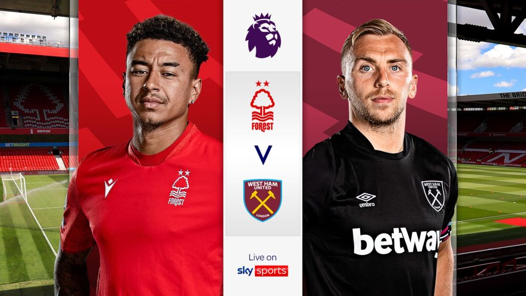 Nottingham Forest vs West Ham United Premier League Match Day 2