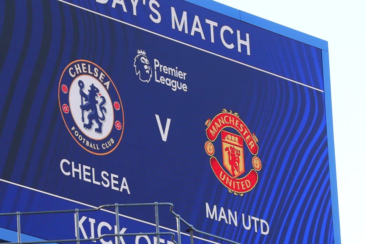 Chelsea vs Manchester United Premier League Match Day 13