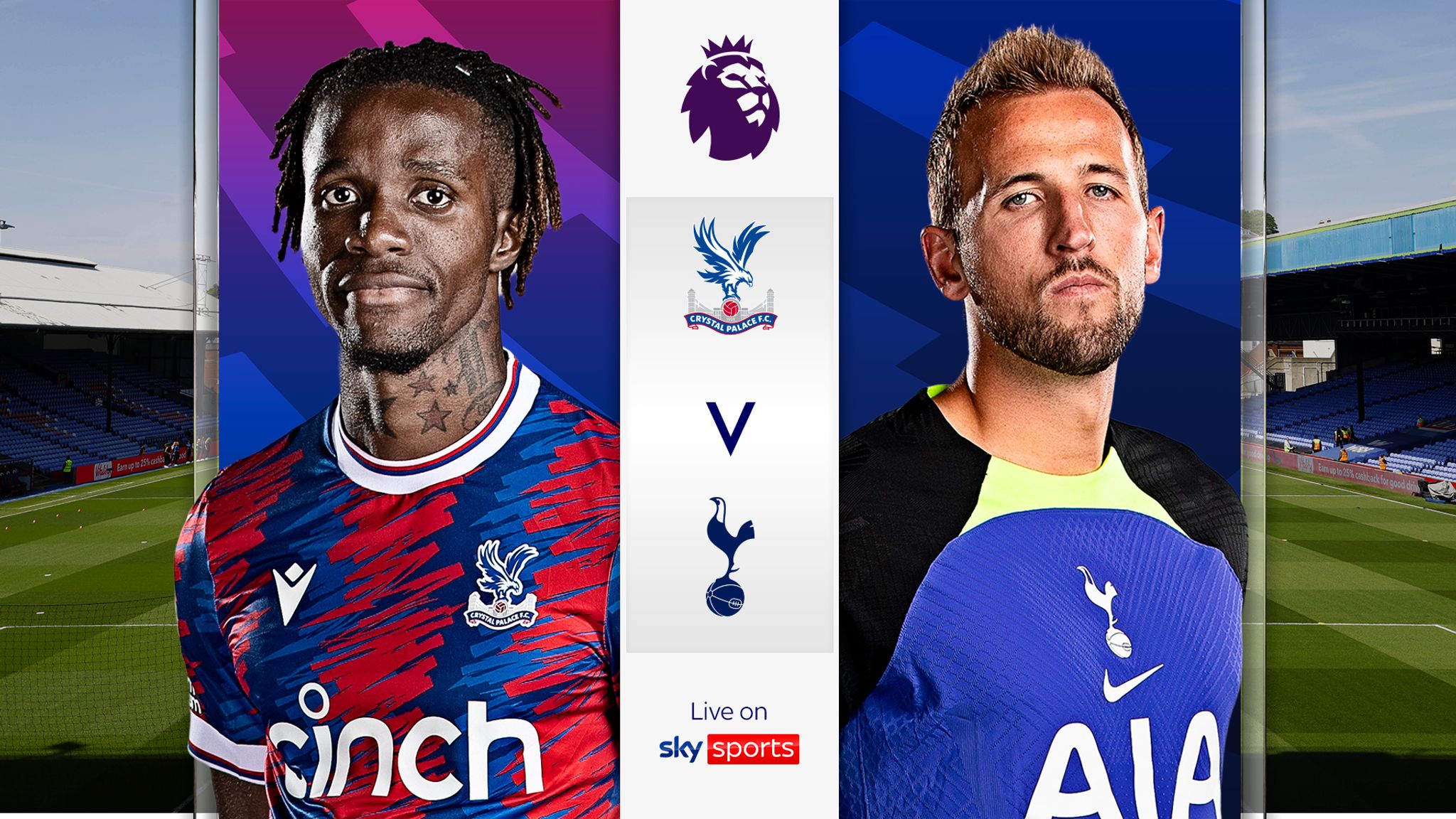 Crystal Palace vs Tottenham Hotspur Premier League Match Day 19